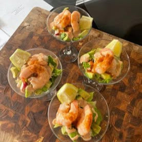 Large Cooked King Prawns - 1.8kg