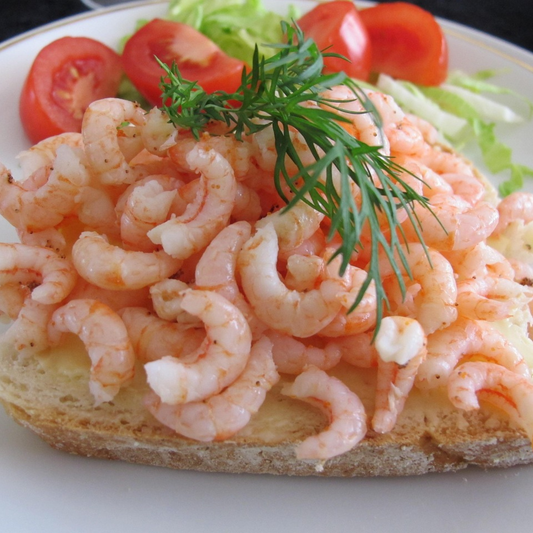 Cooked Salad Prawns - 1.8kg
