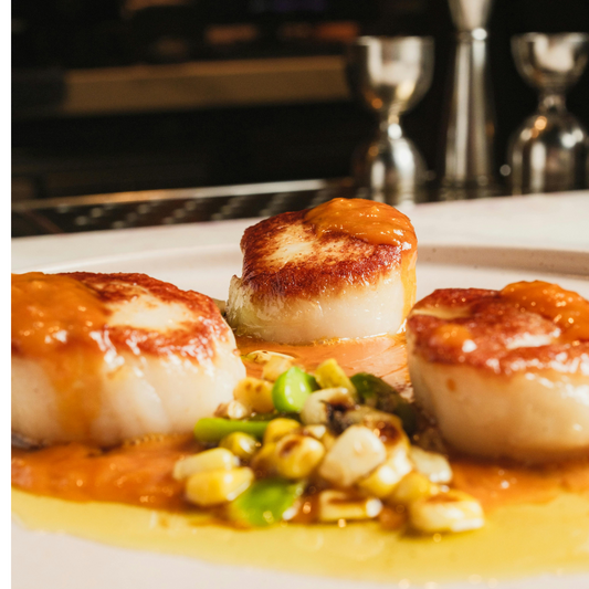 Premium Roe-On King Scallops - 1.8kg