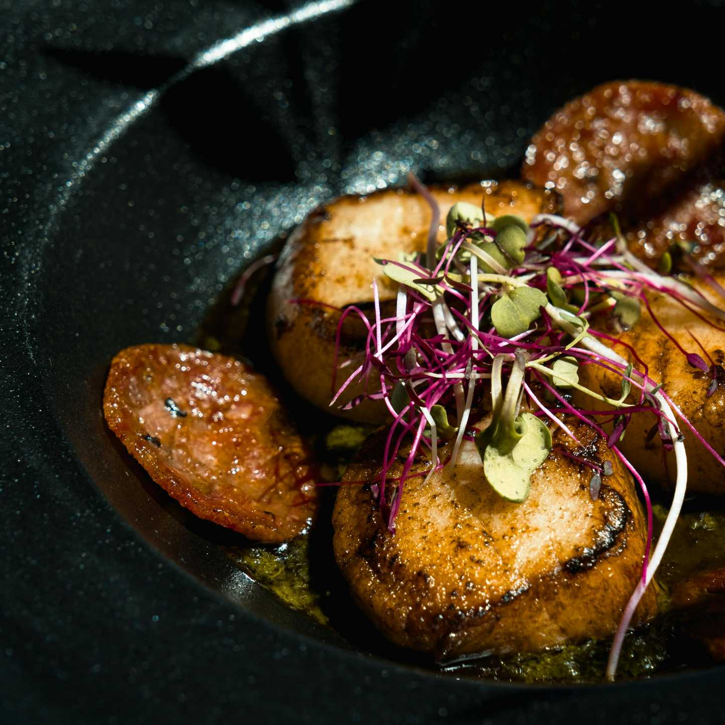 Premium Roe-On King Scallops - 1.8kg